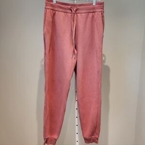 Lululemon Sweaptants Joggers Pants Terracotta Clay Sz 10 Cotton/poly Blend